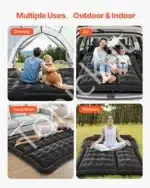 Pripučiamas automobilio čiužinys - lova, iki 294 kg, juodas - Image 6