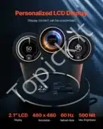 Procesorių aušintuvas, skysčio aušinimo sistema, 3x 120 mm PWM ventiliatoriai, Intel, AMD - Image 3