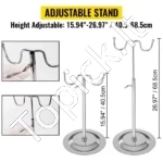 Profesionalus IV Injekcijų Praktikavimo Rinkinio Rankos Modelis – 55 cm, PVC/Latex, Su Reguliuojamu Stovu ir Priedais - Image 5