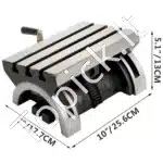 Profesionalus Pasukamas Frezavimo Stalas metalui (250x180x133 mm), 0-40° kampas - Image 8