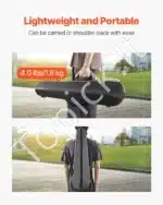 Profesionalus smuiko dėklas 4/4, patvarus ir lengvas, su paminkštintu vidumi, juodas, 790x290x150 mm - Image 4