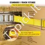 Profesionalūs terkšliniai diržai kroviniams, 18 vnt., 2000 kg, 4.57 x 0.05 m - Image 5