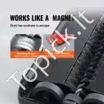 Rankinė kilimų ir grindų šluota, 112x23x16 cm, raudona - Image 2