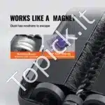 Rankinė kilimų ir grindų šluota, 112x23x16 cm, violetinė - Image 2