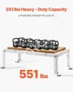 Reguliuojamas Grindinis Stovas Oro Kondicionieriui/Šilumos Siurbliui | 900x500x300 mm | 9000-24000 BTU | 250 kg - Image 2