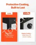 Reguliuojamas pianino suoliukas, 56 x 34 x 49 cm, su daiktadėže - Image 6