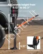 Remo tipo universalus domkratas  keltuvas, 3.18 t  13-77 cm - Image 2