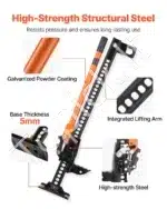 Remo tipo universalus domkratas  keltuvas, 3.18 t  13-77 cm - Image 3