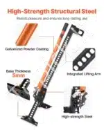 Remo tipo universalus domkratas / keltuvas, 3.18 t / 13-93 cm - Image 2