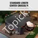 SPA baseino dangčio keltuvas, reguliuojamas aukštis 80-105 cm, skirtas hidromasažiniam baseinui - Image 2