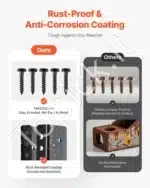 Sijų jungtys, 24 vnt., 49x92 mm medinėms sijoms - Image 4