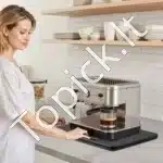 Slankus mobilus vežimėlis virtuvės įrangai, 33×40,6 cm, juodas - Image 2