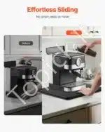 Slankus mobilus vežimėlis virtuvės įrangai, 33×40,6 cm, juodas - Image 4