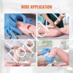 Slaugos Simuliatorius, Viso Kūno Vyro Modelis, Natūralaus Dydžio, PVC Medžiaga – (Mokomasis Manekenas Paciento Priežiūrai, Kateterizavimas) - Image 5