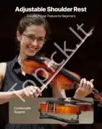 Smuiko komplektas, 4/4 dydis, eglė ir klevas, ruda su raštu, 600x210x85 mm - Image 5