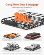 Stogo bagažinė / stogo krepšys, 1300x910x105 mm / 90 kg - Image 2