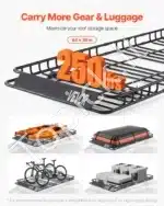 Stogo bagažinė  stogo krepšys, 2120x990x105 mm - Image 2