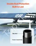 Stogo bagažinė  stogo krepšys, 2120x990x105 mm - Image 4