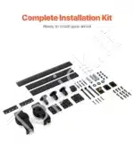 Stumdomų durų bėgelių sistema, iki 150 kg, 1016 mm - Image 7