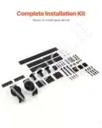 Stumdomų durų bėgelių sistema, iki 150 kg, 91.4 cm - Image 7