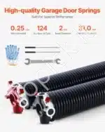 Sukimo spyruoklės garažo vartams, 2 vnt., 6.35x50.8x787 mm - Image 2