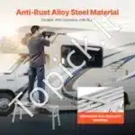 Sulankstoma darbo platforma, reguliuojamo aukščio, iki 180 kg  500, 620 ir 740 mm - Image 5