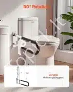 Sulankstoma tualeto sieninė atrama atsistojimui (76.5 cm ilgis), 136 kg - Image 6