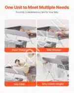 Sulankstomas kūdikių vystymo stalas, iki 14.97 kg - Image 6