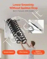 Sulankstomi laiptai palėpei, 299.4 kg, 3.2-3.35 m aukščio, plieniniai  - Image 4