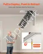 Sulankstomi laiptai palėpei, 299.4 kg, 3.2-3.35 m aukščio, plieniniai  - Image 5