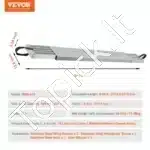 Teleskopinė aliuminė darbo platforma 2,7-4,5 m ilgio, 32 cm pločio - Image 6