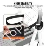 Teleskopinė aliumininė darbo platforma 2.4-3.9 m - Image 4