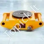 Transportavimo platforma 12 t – 280 × 210 × 105 mm, anglinio plieno, su 360° pasukimu ir 4 kryptinio judėjimo ratais - Image 2