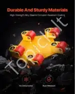 Transportavimo vežimėlis su rankena, 4 t apkrova, 360° pasukamas - Image 6