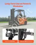 Universali Reguliuojama Traktoriaus Sėdynės Amortizacija | 50–130 kg | 460 x 325 x 90 mm | Plieninis Rėmas - Image 5