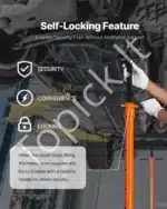 Universalus atraminis stovas su ratukais, 750 kg / 97.5-191.5 cm - Image 5