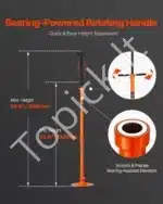 Universalus atraminis stovas varikliui ir pavarų dėžei, 750 kg / 134-193 cm - Image 3