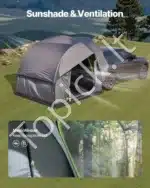 Universalus automobilinis palapinė-markizė, 240x240 cm - Image 6
