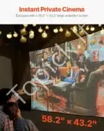 Universalus automobilinis palapinė-markizė, 248x308 cm - Image 3