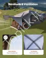 Universalus automobilinis palapinė-markizė, 305x310 cm - Image 6