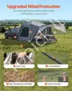 Universalus automobilinis palapinė-markizė, 305x310 cm - Image 4
