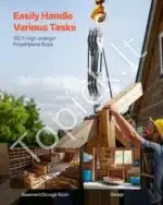 Universalus rankinis virvės skriemulys, 30 m / 500 kg - Image 2