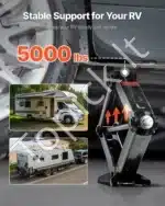 Universalus žirklinis domkratas, 2 vnt.  2268 kg  10.3-59.5 cm - Image 2