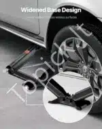 Universalus žirklinis domkratas, 2 vnt. / 4082 kg / 10.3-59.5 cm - Image 5