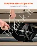 Universalus žirklinis domkratas, 2 vnt. / 4082 kg / 10.3-59.5 cm - Image 6