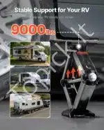 Universalus žirklinis domkratas, 4 vnt. / 4082 kg / 10.3-59.5 cm - Image 2