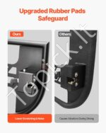 Vamzdinės durelės, 4 vnt., Jeep Wrangler JK, 2007–2018, juodos - Image 4