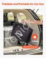 Vandeniui atsparus krovinių krepšys ant kablio automobiliui, 0.71 m³ / 152x61x78 cm - Image 6