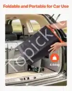 Vandeniui atsparus krovinių krepšys automobiliui, ant stogo, 0.73 m³ / 130x102x55.5 cm - Image 5