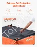 Vandeniui atsparus krovinių krepšys automobiliui, ant stogo, 0.73 m³ / 130x102x55.5 cm - Image 4